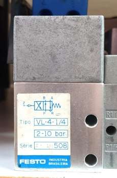 Válvula pneumática (modelo: VL-4-1/4)
