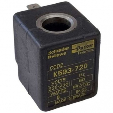 Bobina pneumática K593720 220-230V 8W 60Hz