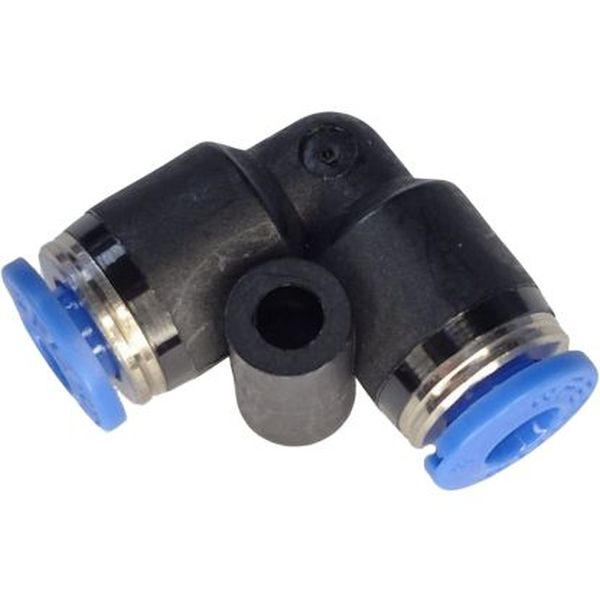 cotovelo, conector pneumático em L, conexão L, L igual, união para tubos em L, conexão para tubos PUN e PAN