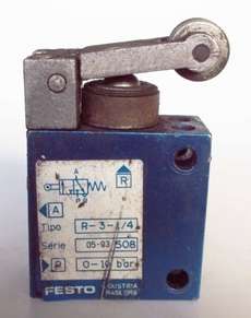 Válvula de rolete (modelo: R-3-1/4 )