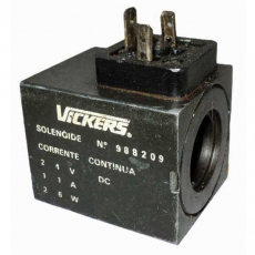 VICKERS 24VDC 11A 26W corrente contínua usada, testada