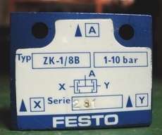 Válvula elemento lógico (modelo: ZK-1/8B)