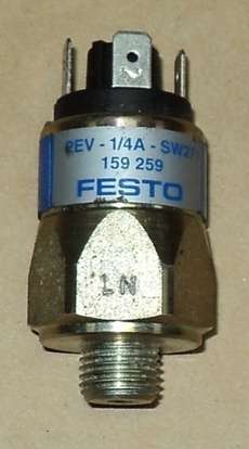 Pressostato (modelo: PEV-1/4A-SW27)