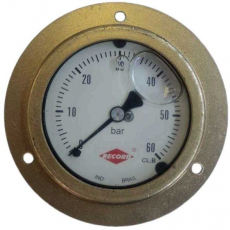 Manômetro 60bar com flange