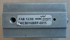 marca: WERK SCHOTT modelo: CWCB016BRP0015 16X15