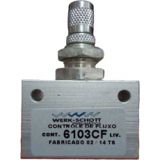 Regulador de fluxo 1/4X1/4 6103CF