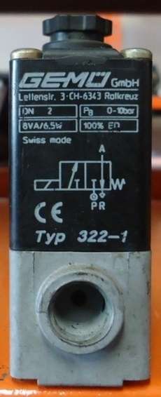 Válvula pneumática (modelo: 3221)