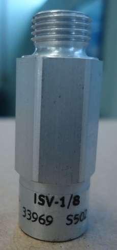 Válvula de retenção para vácuo (modelo: ISV-1/8)