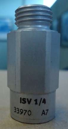Válvula de retenção para vácuo (modelo: ISV-1/4)