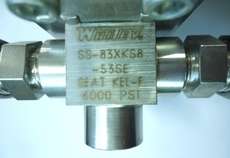 Válvula pneumática (modelo: 912B-PM-121CA <br/>