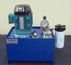 Unidade hidráulica com filtro de pressão